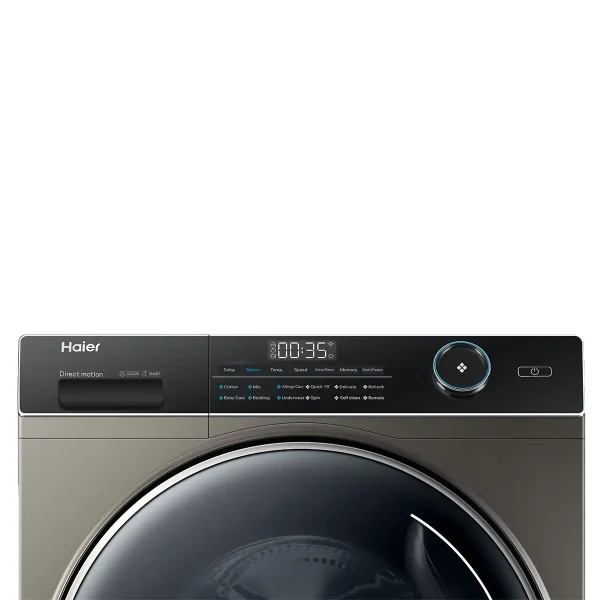 Haier HW90 DM14959CS8U1 9 Kg WiFi Front Load Washing Machine with Direct Motion Motor Silver Haier HW90 DM14959CS8U1 9 Kg WiFi Front Load Washing Machine with Direct Motion Motor Silver