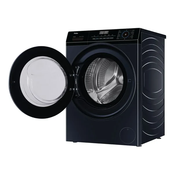 Haier HW80 IM12929 EBK 8 Kg Front Load Fully Automatic Washing Machine Puri Steam & Inverter Motor Haier HW80 IM12929 EBK 8 Kg Front Load Fully Automatic Washing Machine Puri Steam & Inverter Motor