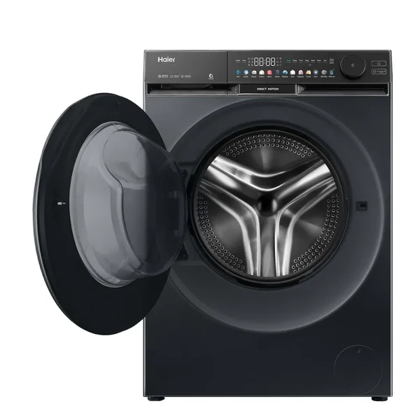 Haier 12 Kg Front Load Washing Machine HW120 DM14F9BKU1 with AI Wash & Direct Motion Motor Haier 12 Kg Front Load Washing Machine HW120 DM14F9BKU1 with AI Wash & Direct Motion Motor