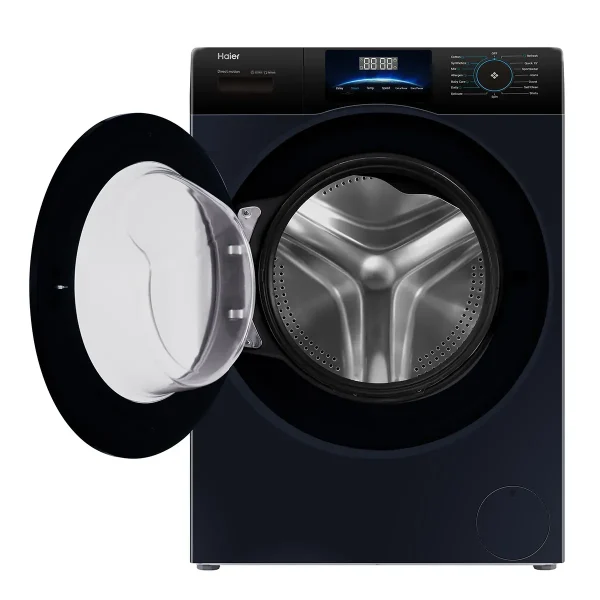 Haier HW90 DM14929EBKF 9 Kg Front Load Washing Machine with Direct Motion Motor & Puri Steam Haier HW90 DM14929EBKF 9 Kg Front Load Washing Machine with Direct Motion Motor & Puri Steam