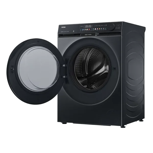 Haier 12 Kg Front Load Washing Machine HW120 DM14F9BKU1 with AI Wash & Direct Motion Motor Haier 12 Kg Front Load Washing Machine HW120 DM14F9BKU1 with AI Wash & Direct Motion Motor
