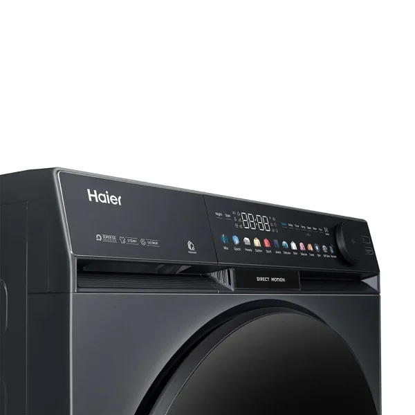Haier 12 Kg Front Load Washing Machine HW120 DM14F9BKU1 with AI Wash & Direct Motion Motor Haier 12 Kg Front Load Washing Machine HW120 DM14F9BKU1 with AI Wash & Direct Motion Motor