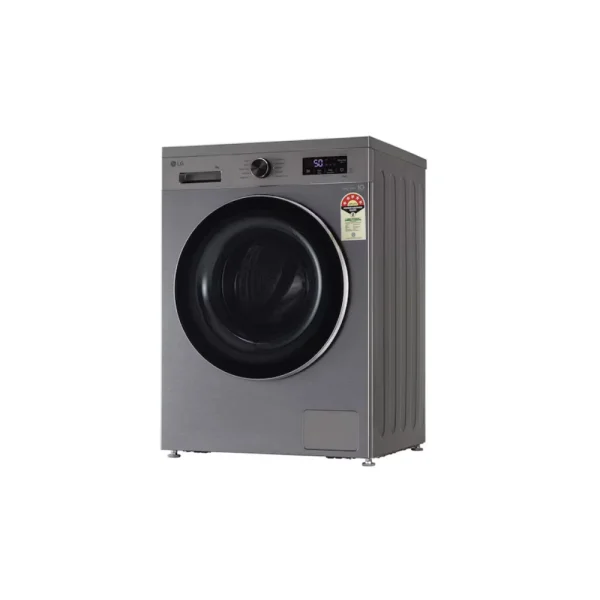 LG 8 Kg Front Load Washing Machine with Steam Wash & ThinQ Wi-Fi Silver LG 8 Kg Front Load Washing Machine with Steam Wash & ThinQ Wi-Fi Silver