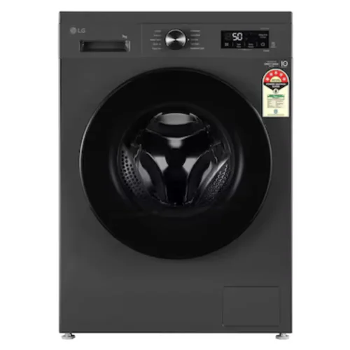 LG FHB1207Z4M 7Kg Front Load Washing Machine | 5 Star Inverter Direct Drive (black)