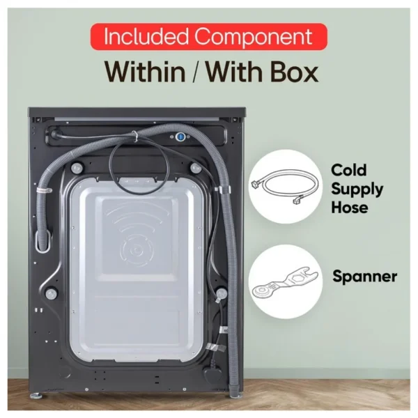 LG WM 7.0KG FHB1207Z2M Front Load Washing Machine | 7kg Fully Automatic Washer LG WM 7.0KG FHB1207Z2M Front Load Washing Machine | 7kg Fully Automatic Washer