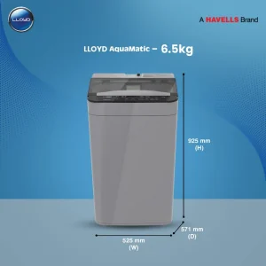 Lloyd WM 6.5KG GLWMT65GLGAM Fully Automatic Top Load Washing Machine | 5 Star Rated Lloyd WM 6.5KG GLWMT65GLGAM Fully Automatic Top Load Washing Machine | 5 Star Rated