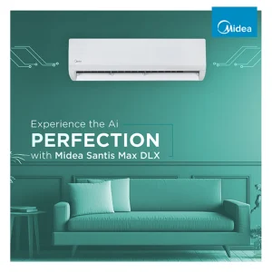 Midea 2 Ton 3 Star Inverter AC MAI24SD3R36F0 Midea 2 Ton 3 Star Inverter AC MAI24SD3R36F0