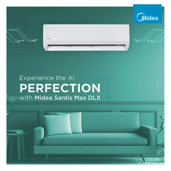 Midea 2 Ton 3 Star Inverter AC MAI24SD3R36F0 Midea 2 Ton 3 Star Inverter AC MAI24SD3R36F0