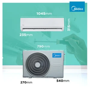 Midea 2 Ton 3 Star Inverter AC MAI24SD3R36F0 Midea 2 Ton 3 Star Inverter AC MAI24SD3R36F0