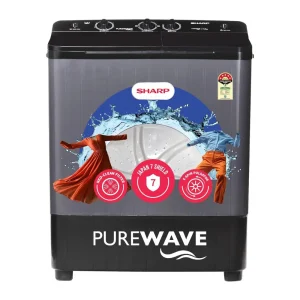 SHARP ES-SD70NB-PS 7 Kg Semi-Automatic Top Load Washing Machine with E-Spin Pulsator & 1300 RPM
