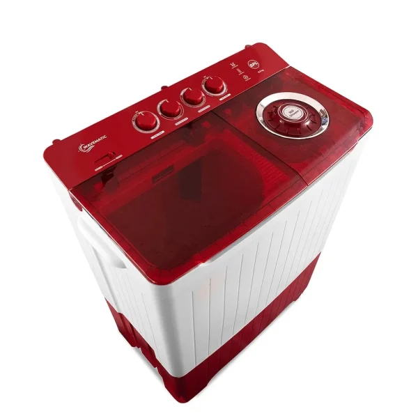 BPL 8 Kg Semi Automatic Top Load Washing Machine with Dual Waterfall & Jumbo Pulsator | BWS-N80EASMD