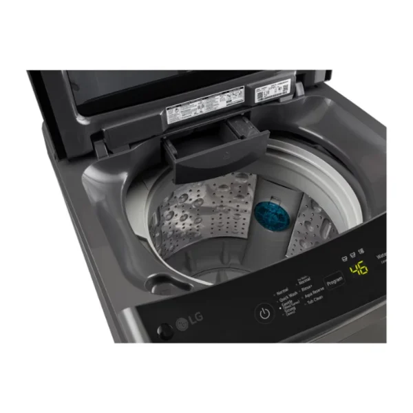 LG 8KG Fully Automatic Top Load Washing Machine LGT80VBMB1Z | 5 Star Smart Inverter Washer