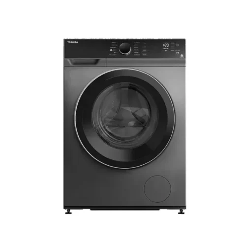 Toshiba 9kg Front Load Washing Machine TWBJ100M4INDS | 1400 RPM Inverter Washer Toshiba 9kg Front Load Washing Machine TWBJ100M4INDS | 1400 RPM Inverter Washer