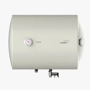 V-Guard ECH Sleek 10L Horizontal Water Heater – 3 Star Slim Storage Geyser for Hard Water & Low False Ceilings