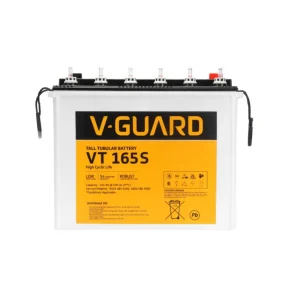 V-Guard VT 165S Inverter Battery 154Ah Tubular Technology | Long Power Backup V-Guard VT 165S Inverter Battery 154Ah Tubular Technology | Long Power Backup