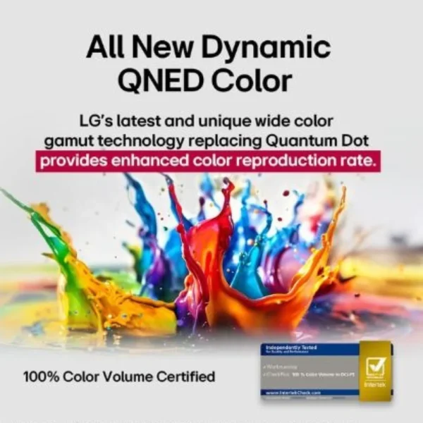LG 55QNED8BA6A 55 Inch QNED 4K Smart TV with α7 AI Processor Gen8 & Dolby Atmos