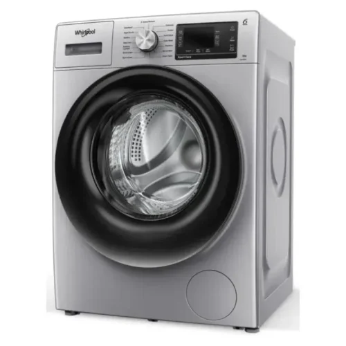 Whirlpool Xpert Care 8kg Front Load Washer with Steam Wash, Ozone Air Refresh & 1400 RPM Inverter Motor Silver