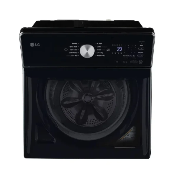 LG 11Kg Top Load Washing Machine TX511SWO | AI Direct Drive™, In-Built Heater, Steam Wash, Wi-Fi Enabled, 5 Star Energy Rating | Black LG 11Kg Top Load Washing Machine TX511SWO | AI Direct Drive™, In-Built Heater, Steam Wash, Wi-Fi Enabled, 5 Star Energy Rating | Black