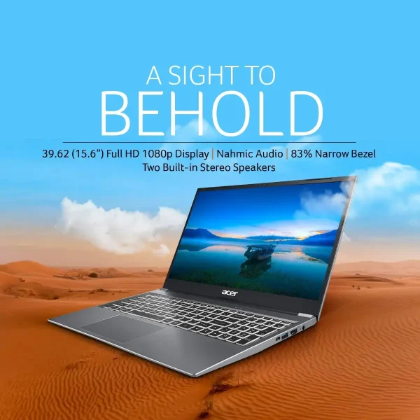 Acer Aspire Lite AL15-41 Ryzen 3 5400U Laptop 8GB RAM 256GB SSD 15.6″ FHD IPS Windows 11 Thin & Light Laptop with MS Office – UN31ZSI06V