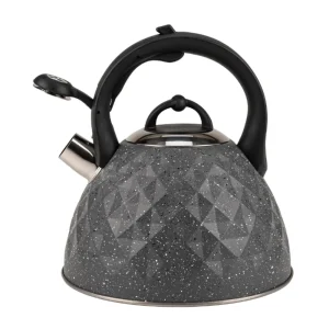 AJS 3 Litre Stainless Steel Whistling Tea Kettle HR770-3 C15-1 Induction & Gas Compatible Hot Water Kettle with Heat Resistant Handle Nikshan Kitchen Appliance AJS 3 Litre Stainless Steel Whistling Tea Kettle HR770-3 C15-1 Induction & Gas Compatible Hot Water Kettle with Heat Resistant Handle Nikshan Kitchen Appliance