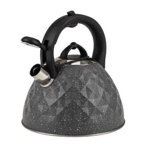 AJS 3 Litre Stainless Steel Whistling Tea Kettle HR770-3 C15-1 Induction & Gas Compatible Hot Water Kettle with Heat Resistant Handle Nikshan Kitchen Appliance AJS 3 Litre Stainless Steel Whistling Tea Kettle HR770-3 C15-1 Induction & Gas Compatible Hot Water Kettle with Heat Resistant Handle Nikshan Kitchen Appliance