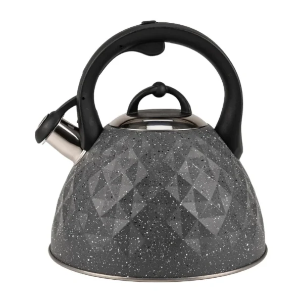 AJS 3 Litre Stainless Steel Whistling Tea Kettle HR770-3 C15-1 Induction & Gas Compatible Hot Water Kettle with Heat Resistant Handle Nikshan Kitchen Appliance AJS 3 Litre Stainless Steel Whistling Tea Kettle HR770-3 C15-1 Induction & Gas Compatible Hot Water Kettle with Heat Resistant Handle Nikshan Kitchen Appliance