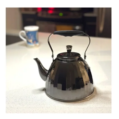 AJS C15-3 2L Stainless Steel Tea Kettle Durable Multi-Color Stovetop Kettle for Daily Use Rust-Resistant Kitchen Essential for Tea & Boiling Water