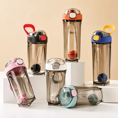 AJS3 650ml Portable Water Bottle C27-28 – BPA-Free Leak-Proof Travel Bottle with Shaker Ball & Carry Handle for Gym, Office & Outdoor Use AJS3 650ml Portable Water Bottle C27-28 – BPA-Free Leak-Proof Travel Bottle with Shaker Ball & Carry Handle for Gym, Office & Outdoor Use