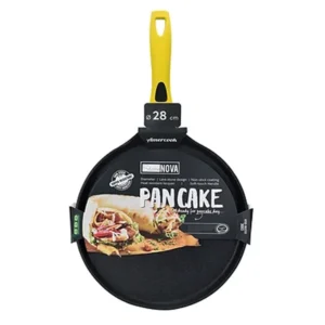 Amercook 26cm Non Stick Crepe Pan AC0108809.26 | Forged Aluminium Induction Compatible Cookware