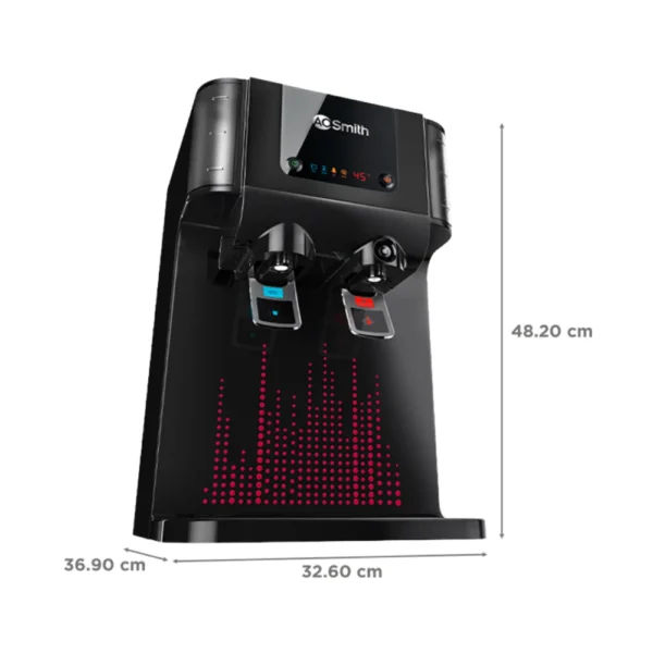 AO Smith Intelli UV Pro 10 Litre UV UF Water Purifier with Dual Pass UV Chamber & Digital Display AO Smith Intelli UV Pro 10 Litre UV UF Water Purifier with Dual Pass UV Chamber & Digital Display