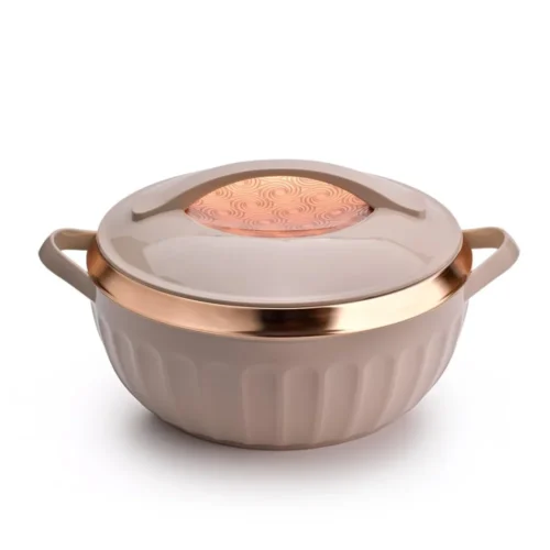 ASIAN Dignity Deluxe 2500 ML Casserole Premium Insulated Hotpot with Stainless Steel Inner Brown Food Server ASIAN Dignity Deluxe 2500 ML Casserole Premium Insulated Hotpot with Stainless Steel Inner Brown Food Server