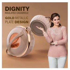 ASIAN Dignity Deluxe 2500 ML Casserole Premium Insulated Hotpot with Stainless Steel Inner Brown Food Server ASIAN Dignity Deluxe 2500 ML Casserole Premium Insulated Hotpot with Stainless Steel Inner Brown Food Server