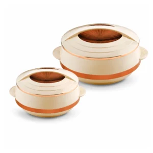 ASIAN Olympic Elite Gold Casserole Set 1200ml + 1600ml Premium Insulated Hotpot Set for Kitchen & Dining ASIAN Olympic Elite Gold Casserole Set 1200ml + 1600ml Premium Insulated Hotpot Set for Kitchen & Dining