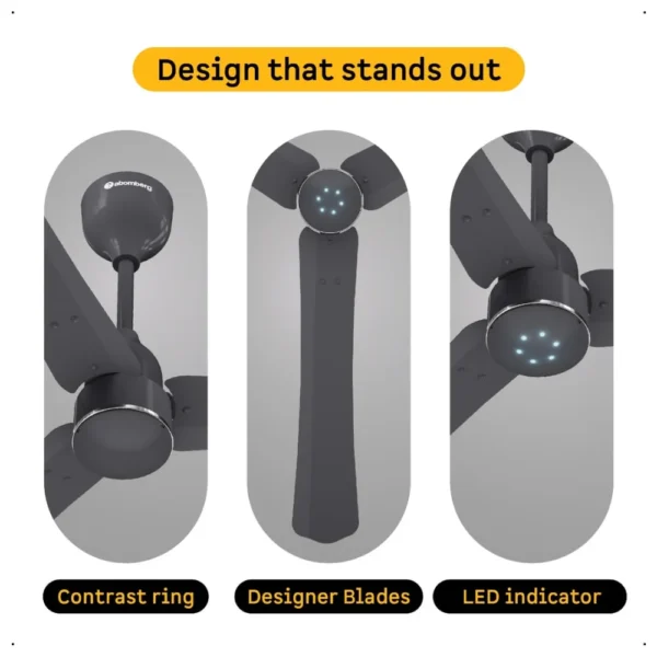 Atomberg Renesa Halo 48 Inch Smart BLDC Ceiling Fan with Remote | Energy Saving Fan Atomberg Renesa Halo 48 Inch Smart BLDC Ceiling Fan with Remote | Energy Saving Fan