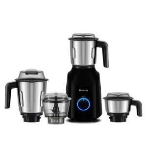 Atomberg Yulia 750W Mixer Grinder with Chopper Jar & Coarse Mode | 4 Jars Smart Mixer Grinder with LED Indication & Safety Features
