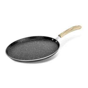 BERGNER Bellini Plus Aura 28cm Non Stick Dosa Tawa with 5 Layer Greblon Coating | Induction Compatible Cookware