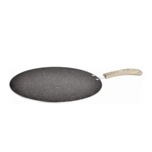 Bergner Bellini Plus Aura Flat Tawa 30cm | 5 Layer Non Stick Induction Compatible Tava with Soft Touch Handle Bergner Bellini Plus Aura Flat Tawa 30cm | 5 Layer Non Stick Induction Compatible Tava with Soft Touch Handle