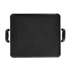 Blueberry’s Pathiri Tawa Edge BIG BPT1117 37.5cm Non-Stick 4mm Thick Aluminium Tawa for Pathiri, Dosa & Chapati | Heat Resistant Bakelite Handle, Healthy Oil-Free Cooking