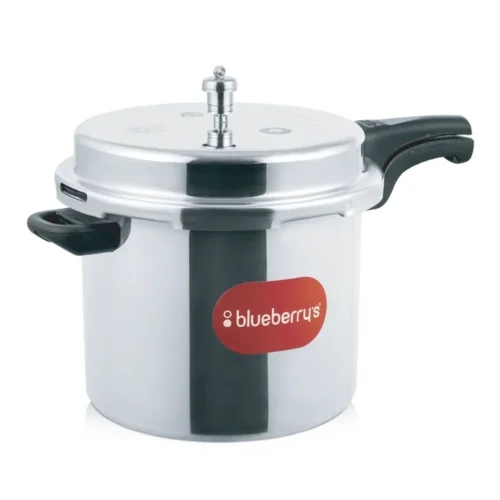 Blueberrys 10L Aluminium Pressure Cooker BPC BCP10 Non Induction Base Blueberrys 10L Aluminium Pressure Cooker BPC BCP10 Non Induction Base