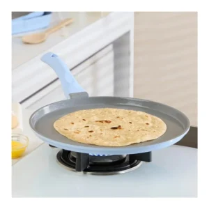 Borosil Vajra Ceramic Flat Tawa 28cm | Non-Stick Induction Compatible Tawa Borosil Vajra Ceramic Flat Tawa 28cm | Non-Stick Induction Compatible Tawa