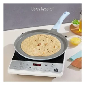 Borosil Vajra Ceramic Flat Tawa 28cm | Non-Stick Induction Compatible Tawa Borosil Vajra Ceramic Flat Tawa 28cm | Non-Stick Induction Compatible Tawa