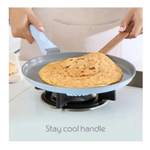 Borosil Vajra Ceramic Flat Tawa 26cm | Healthy Non Stick Dosa Tawa | Gas Compatible Cookware Borosil Vajra Ceramic Flat Tawa 26cm | Healthy Non Stick Dosa Tawa | Gas Compatible Cookware