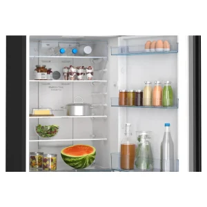 Bosch 334L Double Door Refrigerator CTN35L01PI Black Finish, VitaFresh, No Frost, SuperCooling & SuperFreezing Bosch 334L Double Door Refrigerator CTN35L01PI Black Finish, VitaFresh, No Frost, SuperCooling & SuperFreezing
