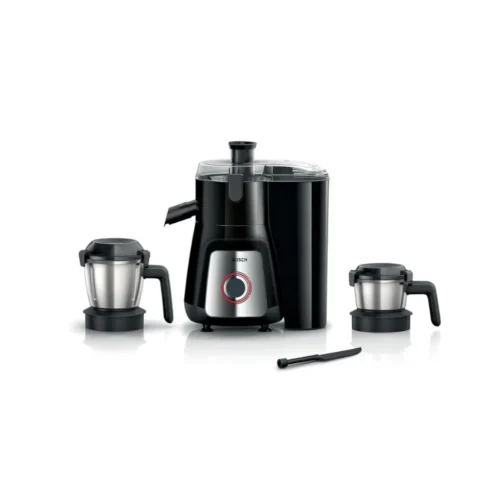 Bosch True Mixx Juicer Mixer Grinder MJ8722A1KI 1000W with 2 SS Jars, 3 Speed Control & Pulse Mode Bosch True Mixx Juicer Mixer Grinder MJ8722A1KI 1000W with 2 SS Jars, 3 Speed Control & Pulse Mode