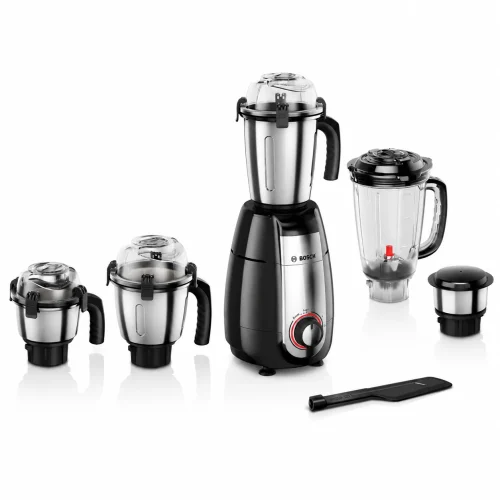 Bosch TrueMixx Pro 1000W Mixer Grinder MGM8856BIN 5 Jar Heavy Duty with Pounding Blade Technology