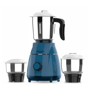 Butterfly Insta 500W Mixer Grinder 3 Jar Aqua Marine | Powerful Copper Motor, ABS Body, Overload Protection