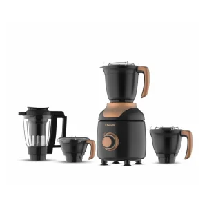 Butterfly Ziera Black 1000W Mixer Grinder 4 Jar | TORX23 Motor, Tornado Blade Tech, 5 Year Warranty