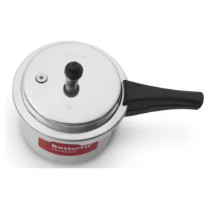 Butterfly Standard 5 Litre Aluminium Pressure Cooker | Outer Lid Gas Stove Compatible Cooker Butterfly Standard 5 Litre Aluminium Pressure Cooker | Outer Lid Gas Stove Compatible Cooker