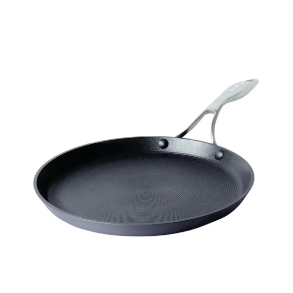 Circulon 24cm Hard Anodised Non Stick Flat Tawa | PFOA Free Aluminium Dosa Pan for Roti & Flatbreads Circulon 24cm Hard Anodised Non Stick Flat Tawa | PFOA Free Aluminium Dosa Pan for Roti & Flatbreads