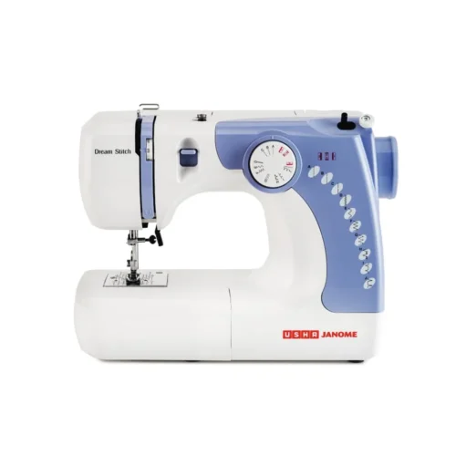 USHA Janome Dream Stitch Automatic Zig-Zag Electric Sewing Machine with 7 Stitches & 14 Stitch Functions